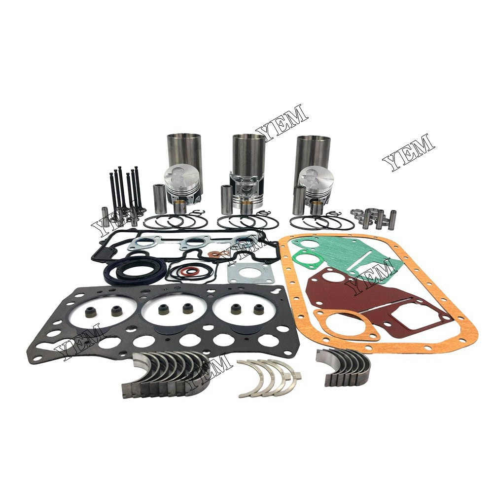 3LD1 Overhaul Rebuild Kit With Gasket Set Bearing-Valve Train For isuzu 3 cylinder diesel engine parts