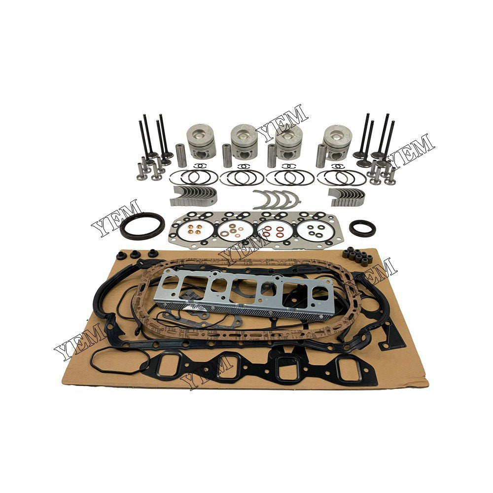 4JB1 Overhaul Rebuild Kit With Gasket Set Bearing-Valve Train For isuzu 4 cylinder diesel engine parts