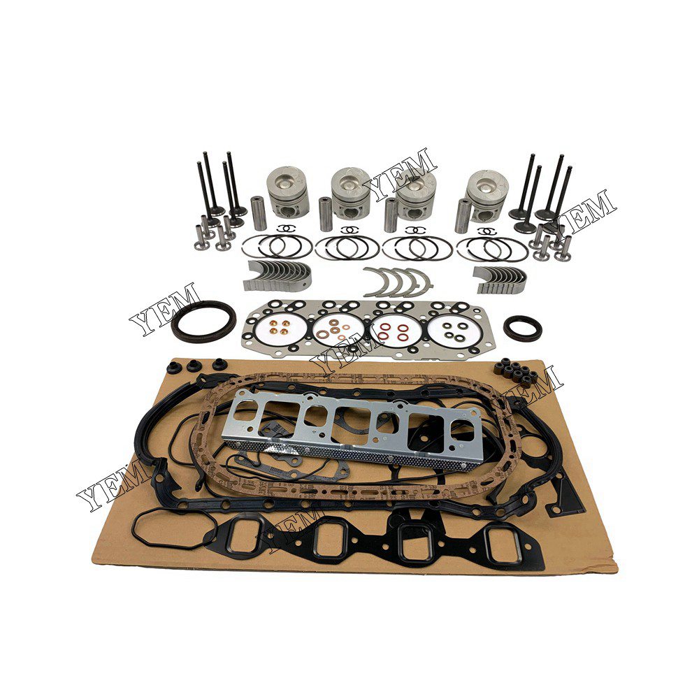 4JB1 Overhaul Rebuild Kit With Gasket Set Bearing-Valve Train For isuzu 4 cylinder diesel engine parts For isuzu