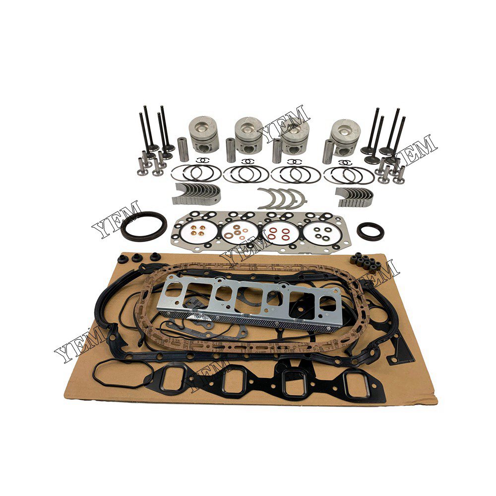 4JB1 Overhaul Rebuild Kit With Gasket Set Bearing-Valve Train For isuzu 4 cylinder diesel engine parts For isuzu