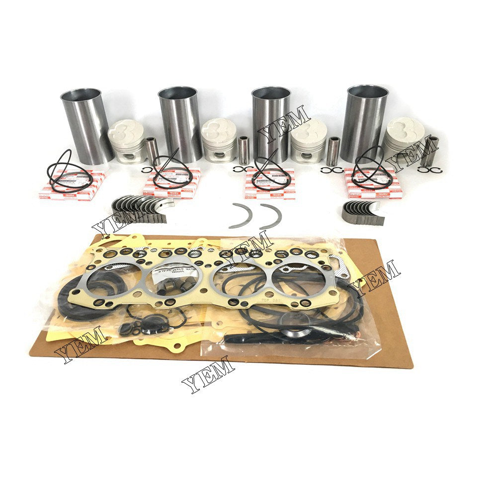 C223 Overhaul Rebuild Kit With Gasket Set Bearing For isuzu 4 cylinder diesel engine parts For isuzu