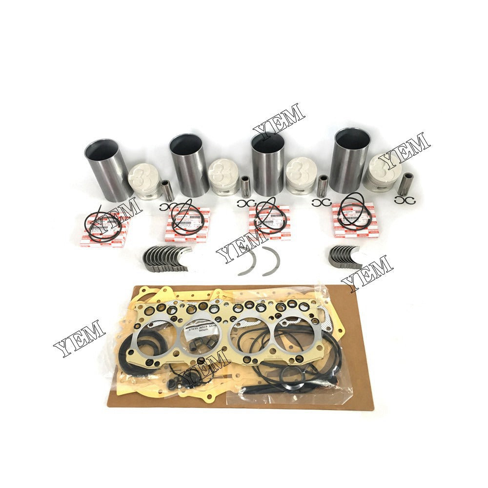 C223 Overhaul Rebuild Kit With Gasket Set Bearing For isuzu 4 cylinder diesel engine parts For isuzu