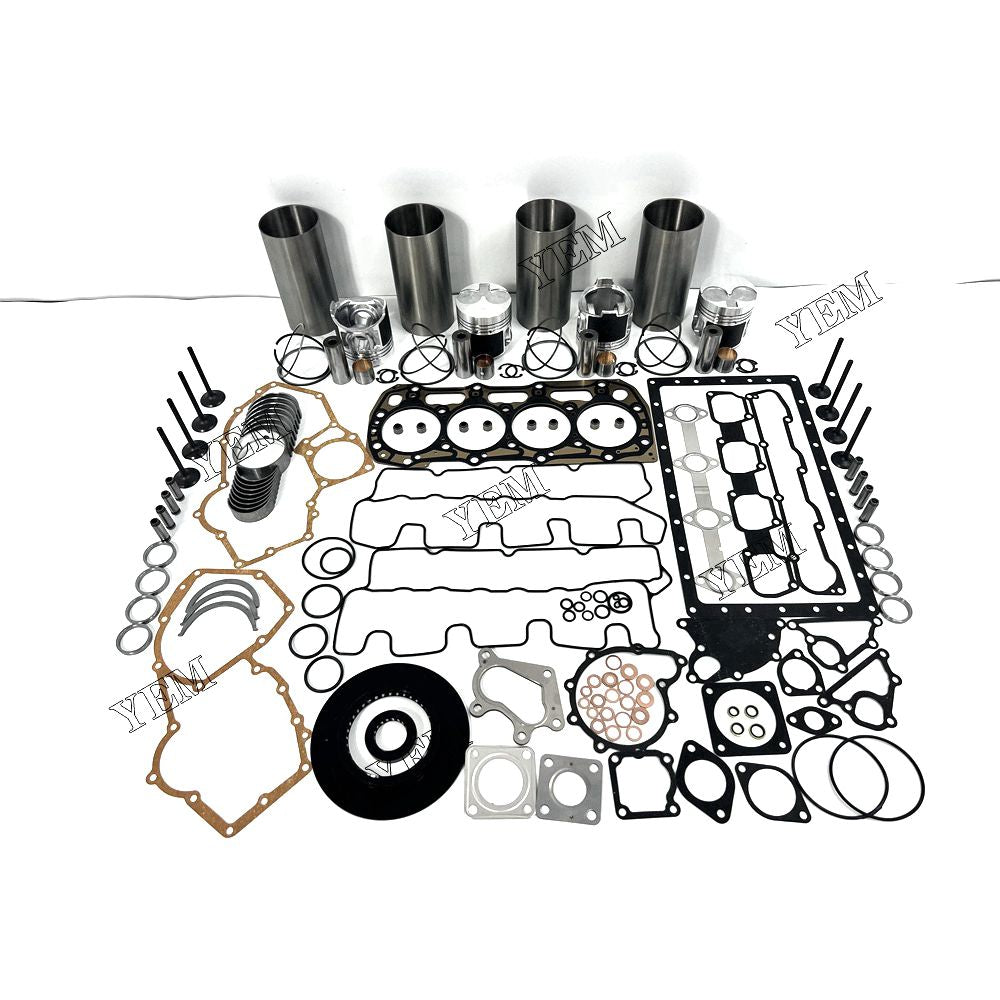 404C-22 Overhaul Rebuild Kit With Gasket Set Bearing-Valve Train For Perkins 4 cylinder diesel engine parts For Perkins