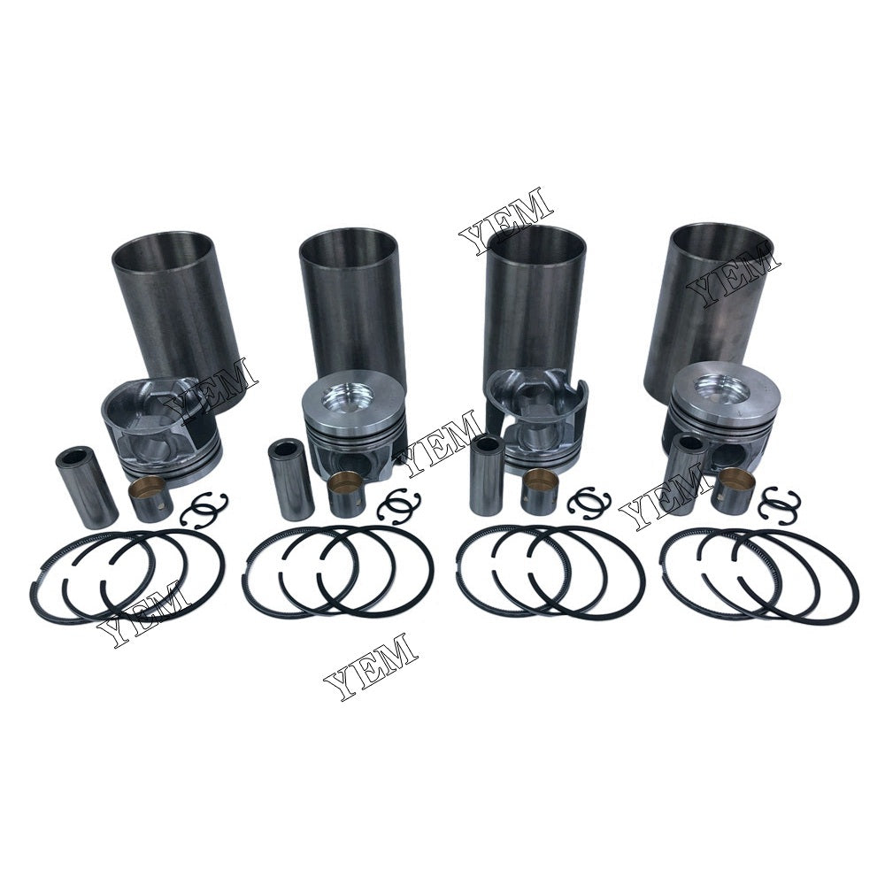 4LE2 CR Cylinder Liner Kit For isuzu 4 cylinder diesel engine parts For isuzu