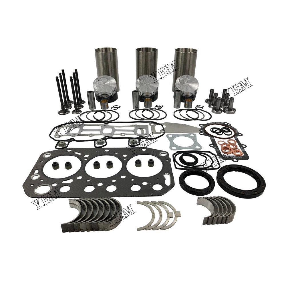 TK370 Overhaul Rebuild Kit With Gasket Set Bearing-Valve Train For Thermo King 3 cylinder diesel engine parts For Thermo King