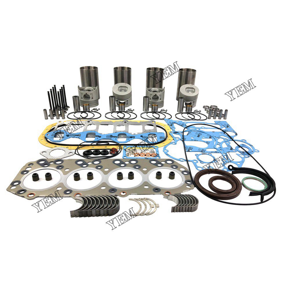 D201 Overhaul Rebuild Kit With Gasket Set Bearing-Valve Train For isuzu 4 cylinder diesel engine parts