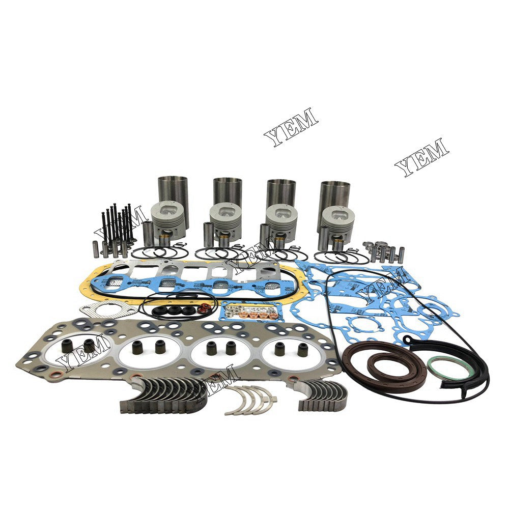 D201 Overhaul Rebuild Kit With Gasket Set Bearing-Valve Train For isuzu 4 cylinder diesel engine parts For isuzu