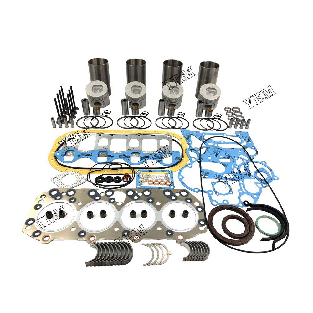 D201 Overhaul Rebuild Kit With Gasket Set Bearing-Valve Train For isuzu 4 cylinder diesel engine parts For isuzu