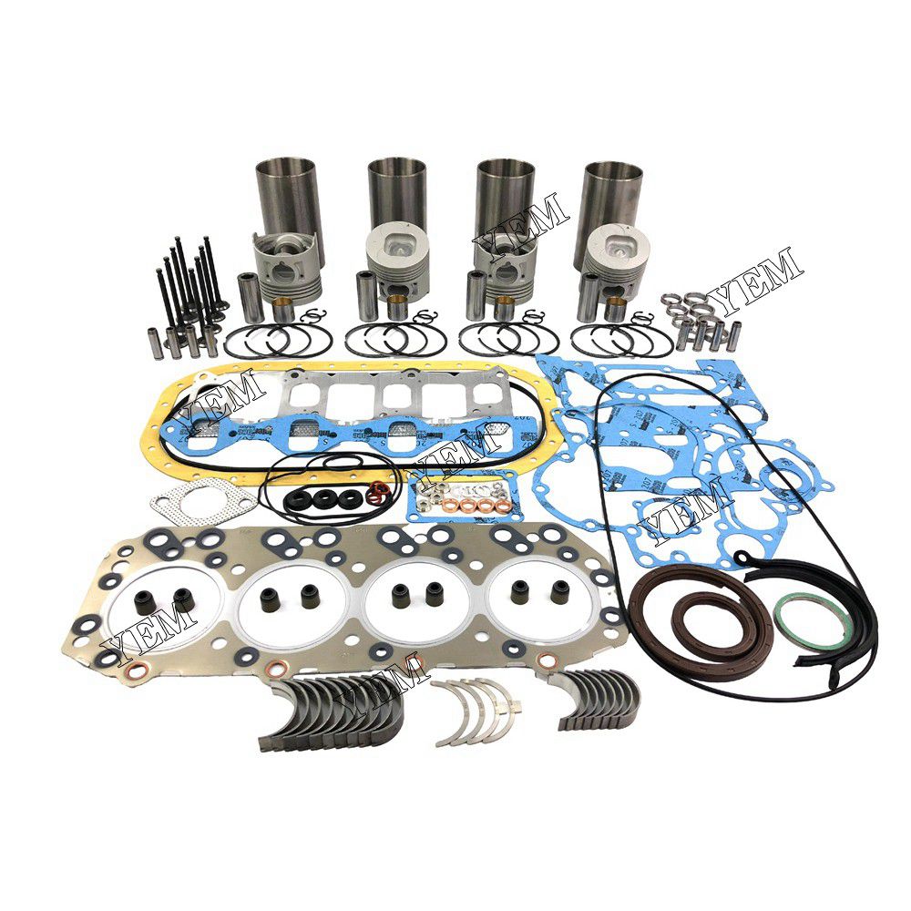 D201 Overhaul Rebuild Kit With Gasket Set Bearing-Valve Train For isuzu 4 cylinder diesel engine parts For isuzu