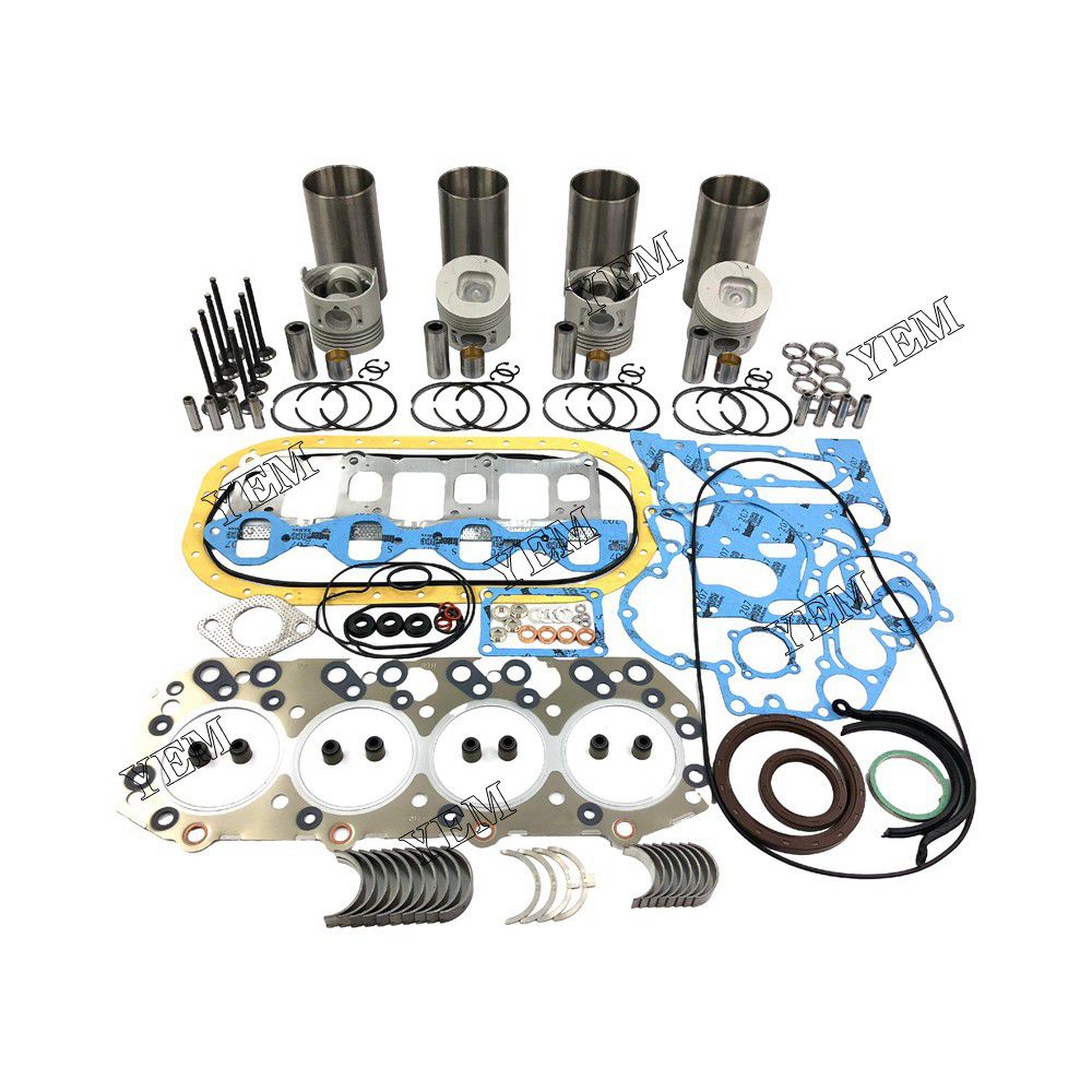 D201 Overhaul Rebuild Kit With Gasket Set Bearing-Valve Train For isuzu 4 cylinder diesel engine parts For isuzu