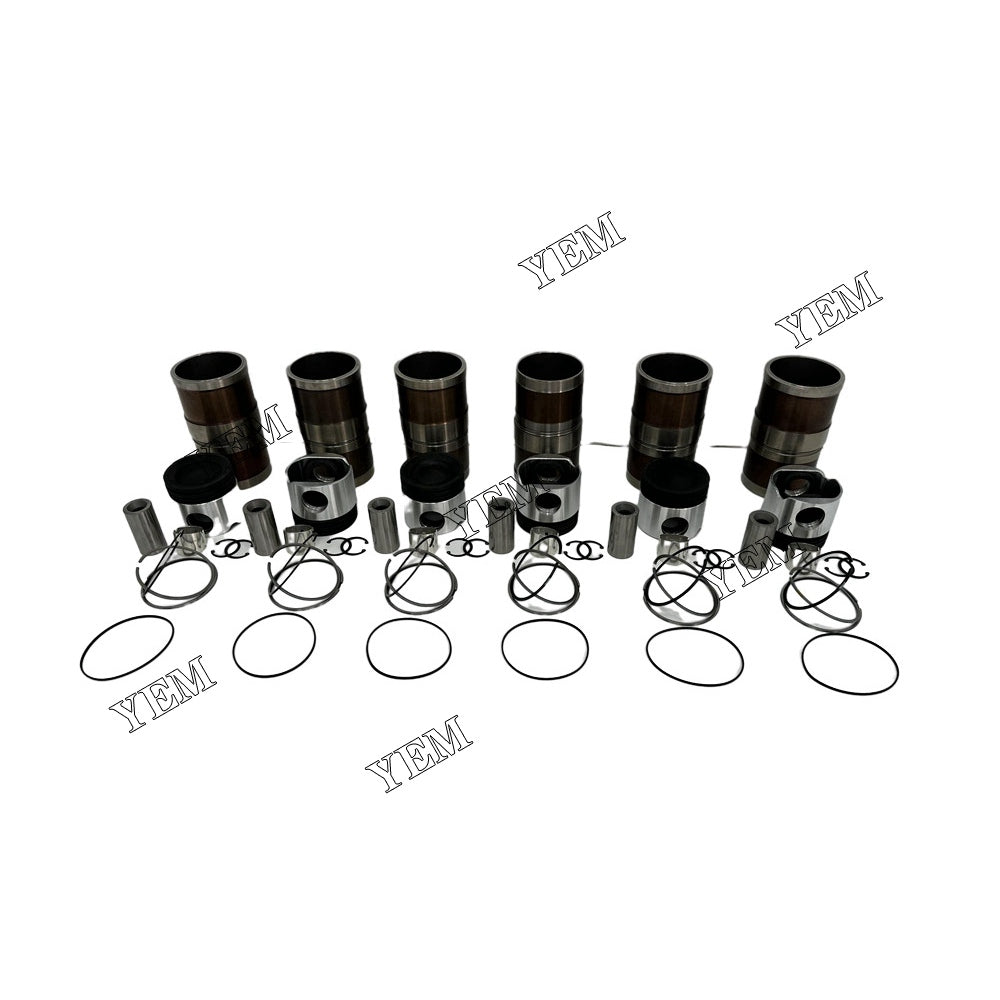 QSL9 Cylinder Liner Kit For Cummins 6 cylinder diesel engine parts