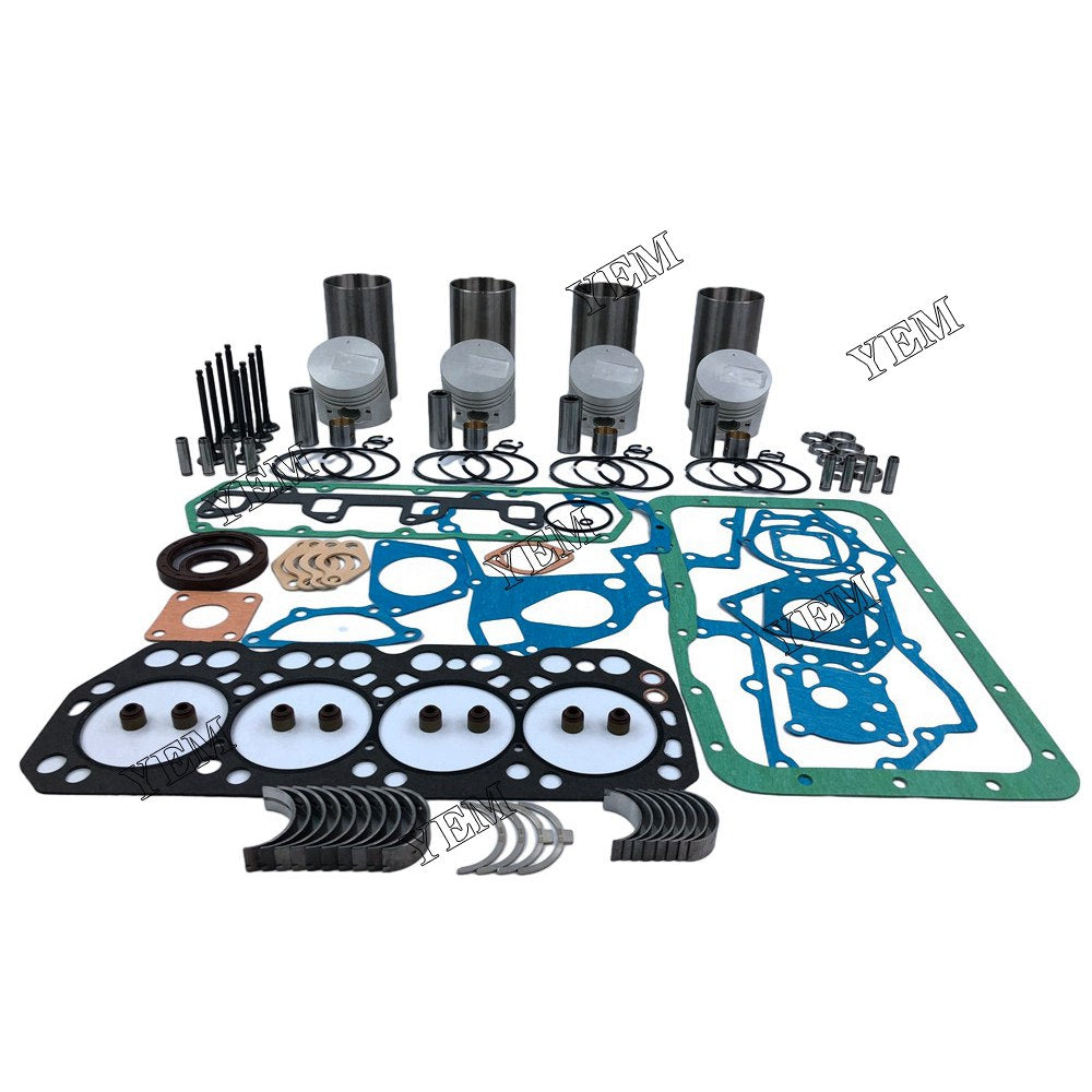 K4N IDI Overhaul Rebuild Kit With Gasket Set Bearing-Valve Train For Mitsubishi 4 cylinder diesel engine parts