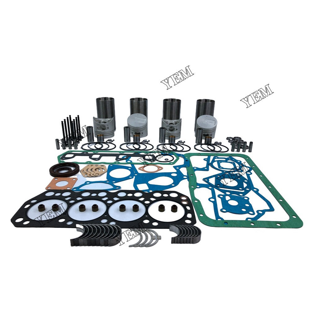 K4N IDI Overhaul Rebuild Kit With Gasket Set Bearing-Valve Train For Mitsubishi 4 cylinder diesel engine parts For Mitsubishi