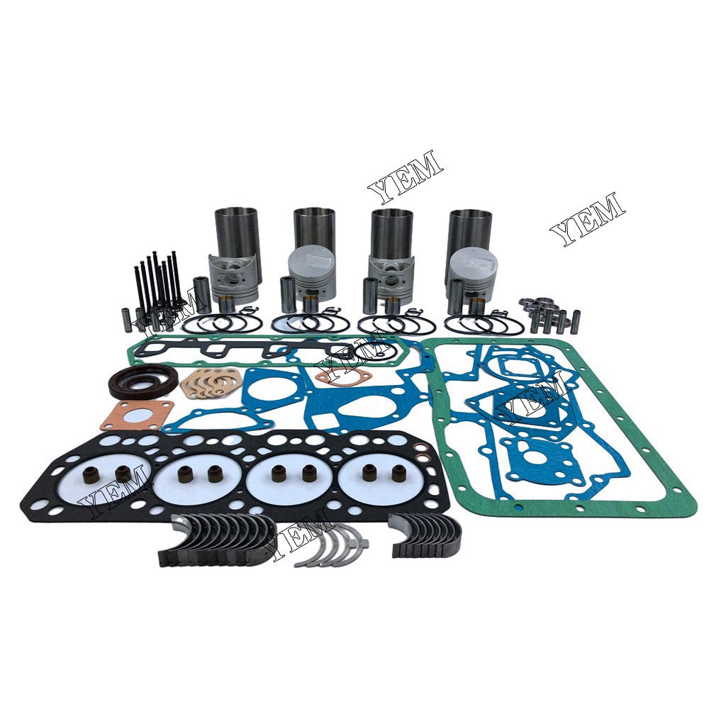 K4N IDI Overhaul Rebuild Kit With Gasket Set Bearing-Valve Train For Mitsubishi 4 cylinder diesel engine parts For Mitsubishi