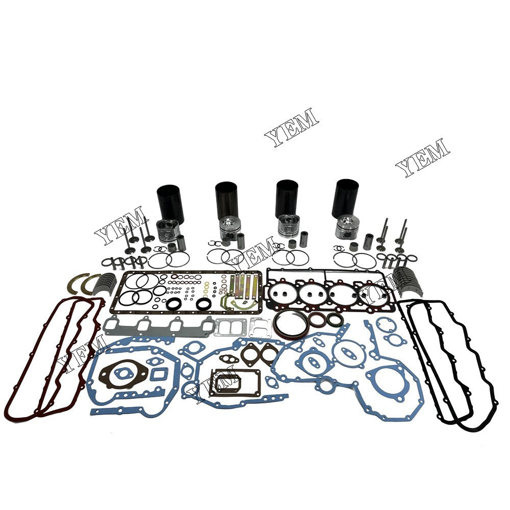 3204 Overhaul Rebuild Kit With Gasket Set Bearing-Valve Train For Caterpillar 4 cylinder diesel engine parts