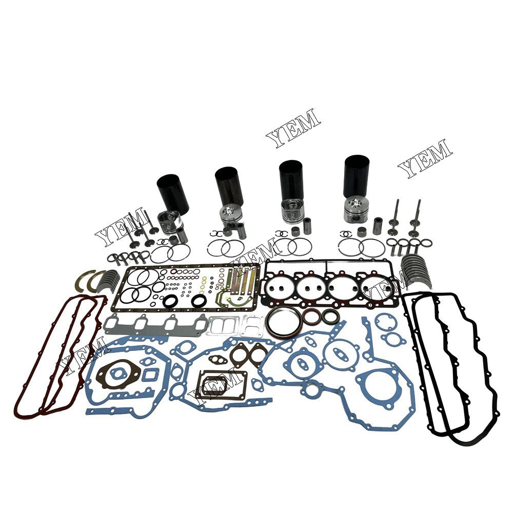 3204 Overhaul Rebuild Kit With Gasket Set Bearing-Valve Train For Caterpillar 4 cylinder diesel engine parts For Caterpillar