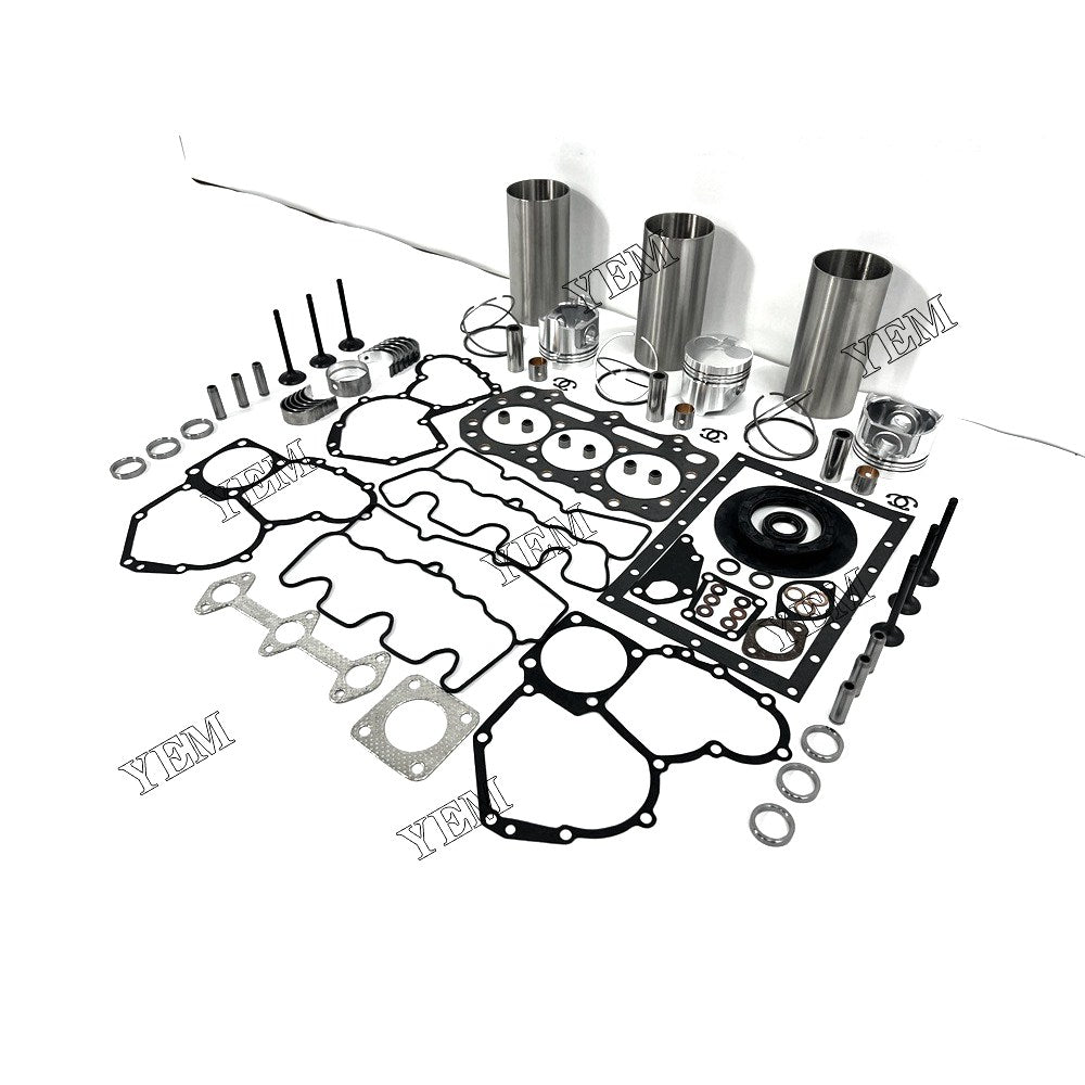 403D-11 Overhaul Rebuild Kit With Gasket Set Bearing-Valve Train For Perkins 3 cylinder diesel engine parts For Perkins