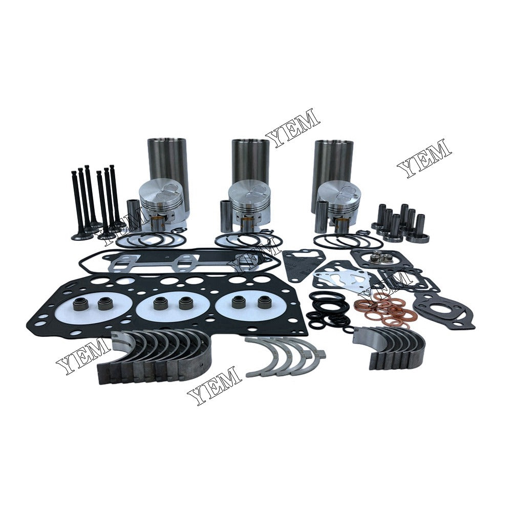 3TNE74 Overhaul Rebuild Kit For Yanmar 3 cylinder diesel engine parts