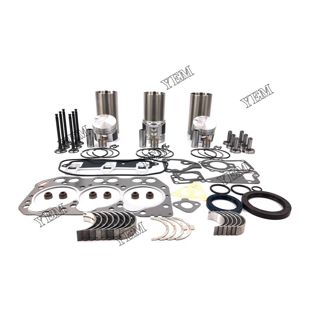 3TNA72 Overhaul Rebuild Kit With Gasket Set Bearing-Valve Train For Yanmar 3 cylinder diesel engine parts