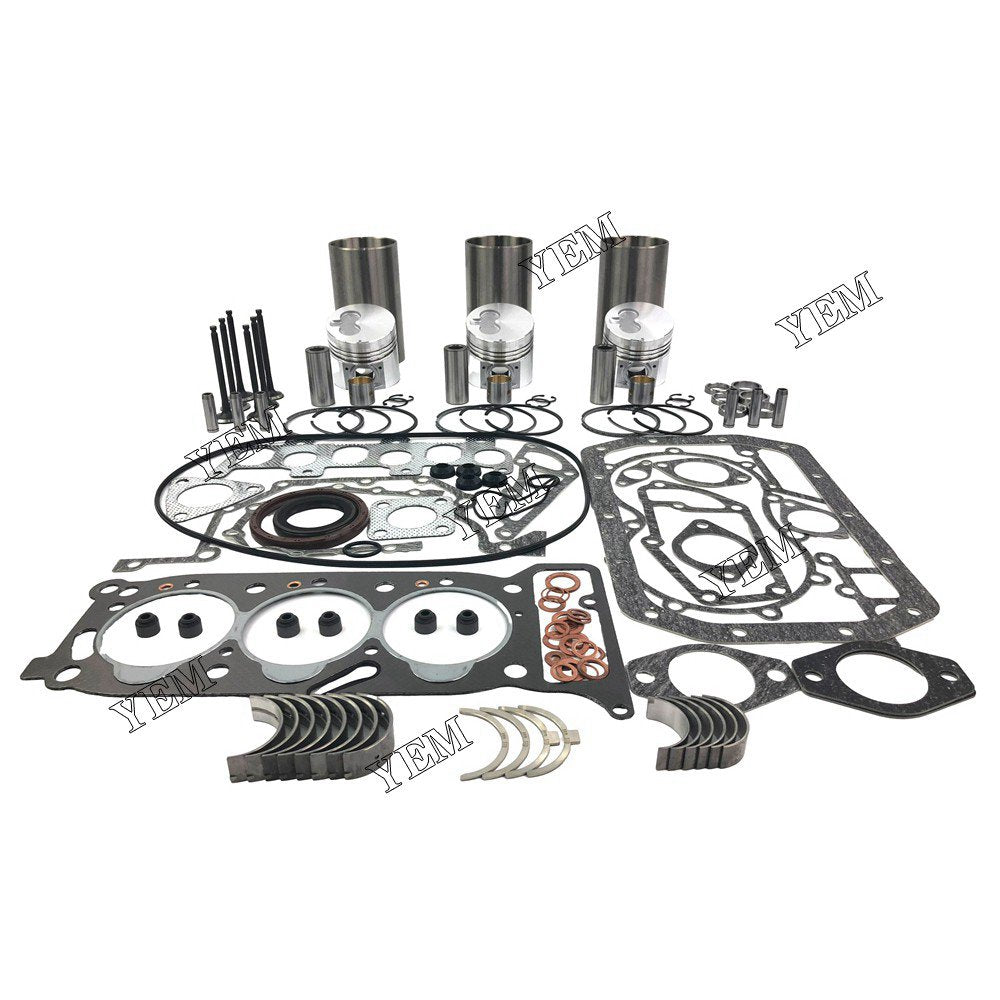 3KR1 Overhaul Rebuild Kit For isuzu 3 cylinder diesel engine parts