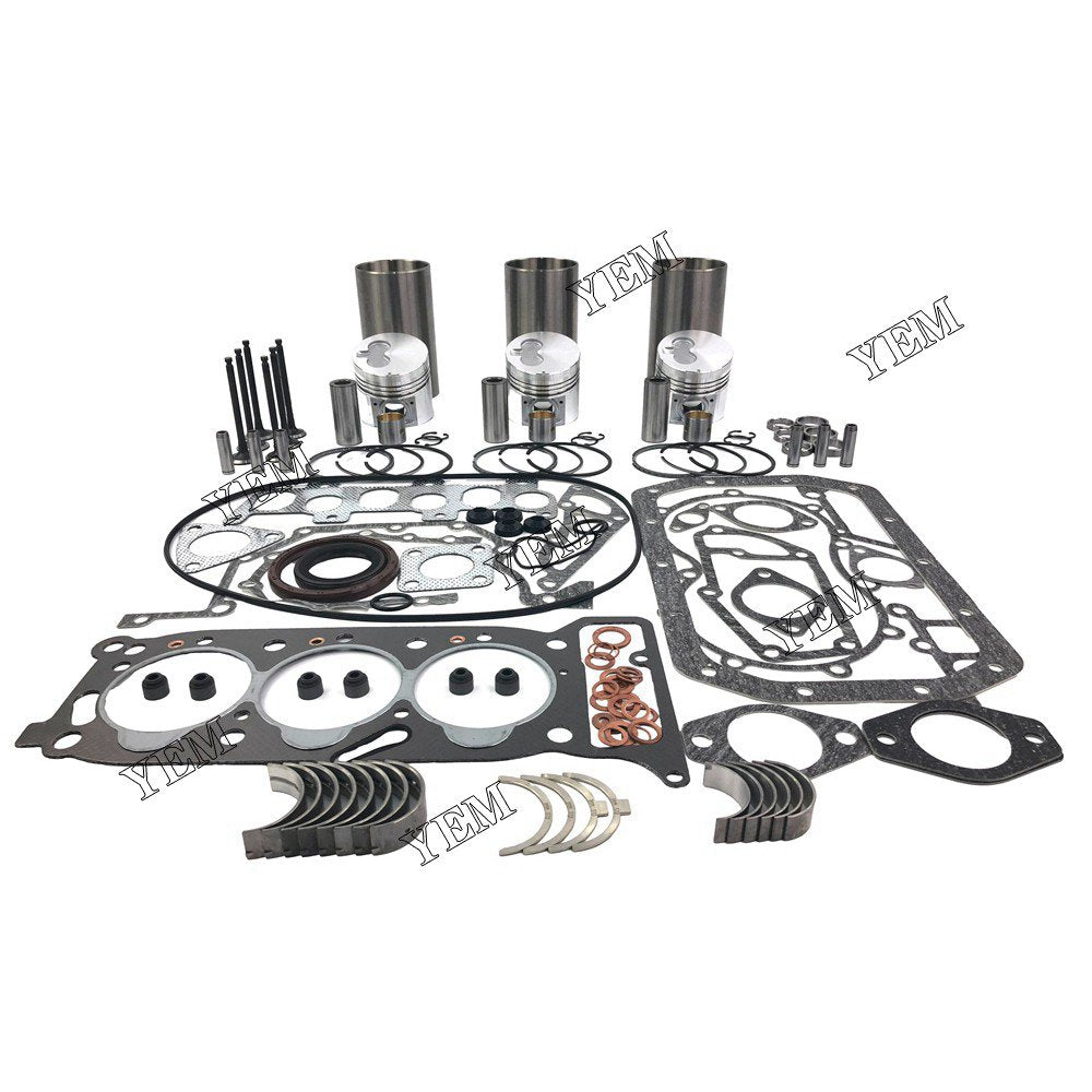 3KR1 Overhaul Rebuild Kit For isuzu 3 cylinder diesel engine parts For isuzu