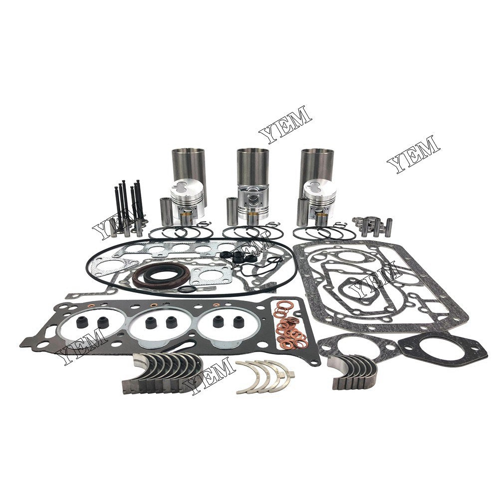 3KR1 Overhaul Rebuild Kit For isuzu 3 cylinder diesel engine parts For isuzu