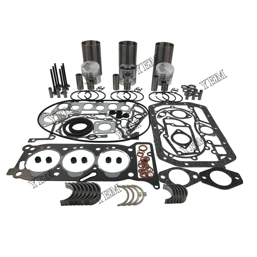 3KR1 Overhaul Rebuild Kit For isuzu 3 cylinder diesel engine parts For isuzu