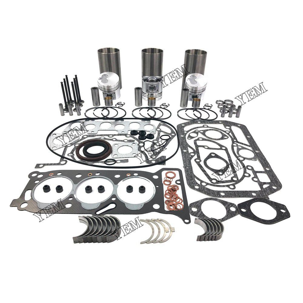 3KR1 Overhaul Rebuild Kit For isuzu 3 cylinder diesel engine parts For isuzu