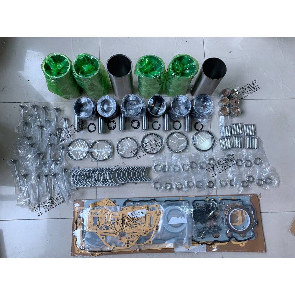 DL08 Overhaul Rebuild Kit With Gasket Set Bearing-Valve Train For Doosan Daewoo 6 cylinder diesel engine parts