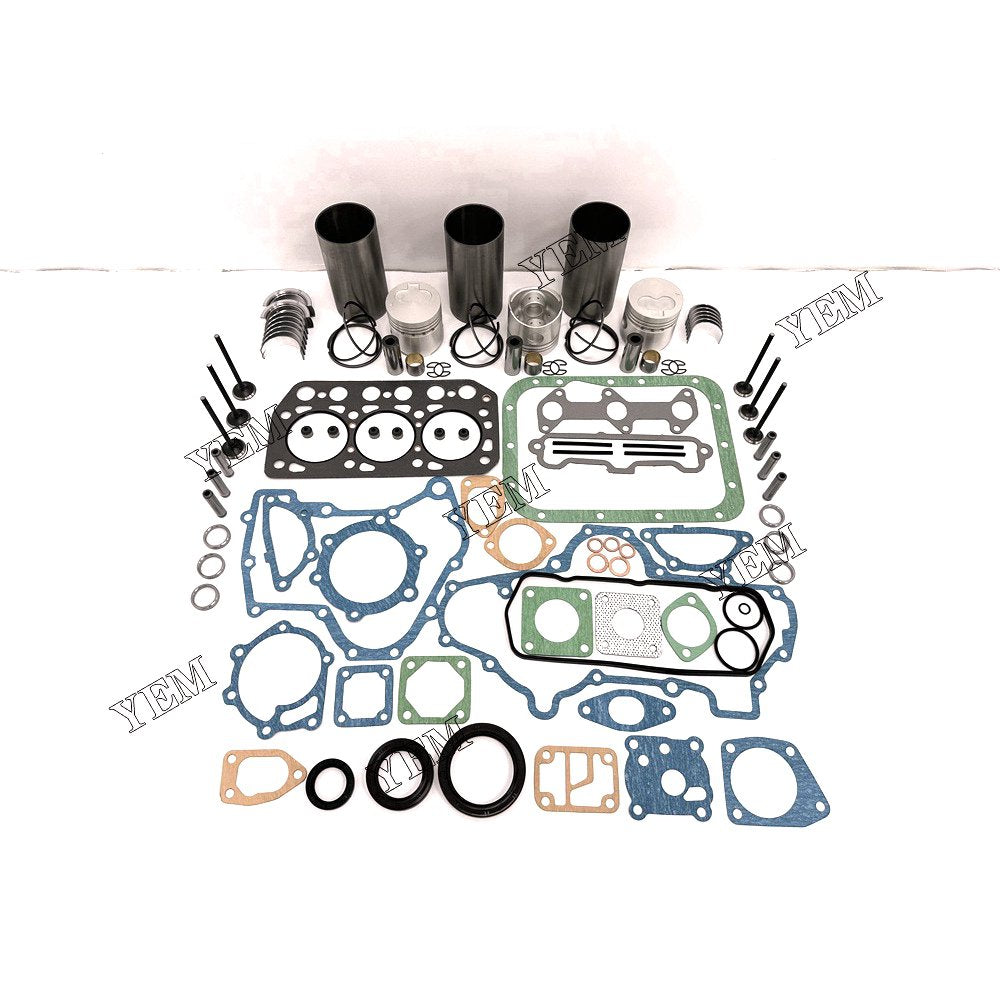 K3E IDI Overhaul Rebuild Kit With Gasket Set Bearing-Valve Train For Mitsubishi 3 cylinder diesel engine parts For Mitsubishi