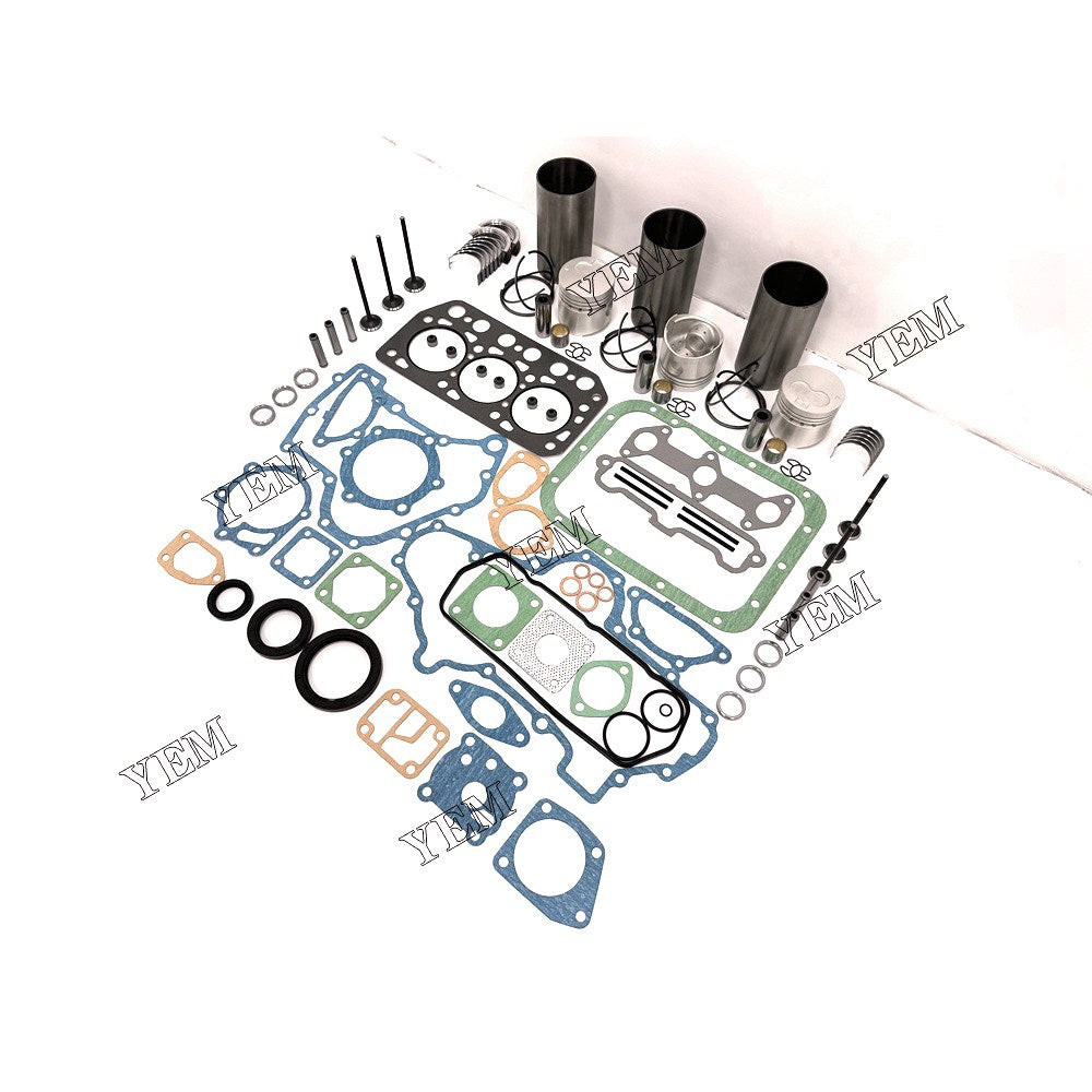 K3E IDI Overhaul Rebuild Kit With Gasket Set Bearing-Valve Train For Mitsubishi 3 cylinder diesel engine parts For Mitsubishi