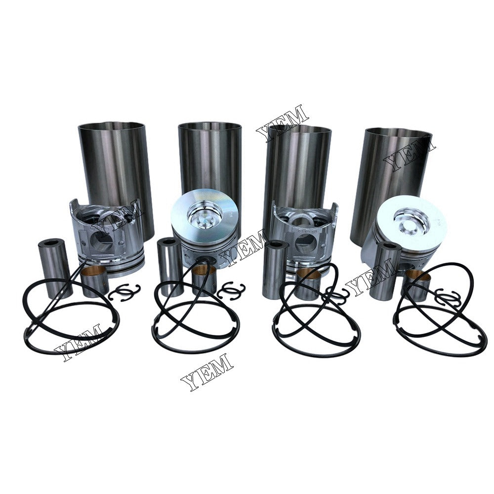 4TNV94 Cylinder Liner Kit For Yanmar 4 cylinder diesel engine parts For Yanmar