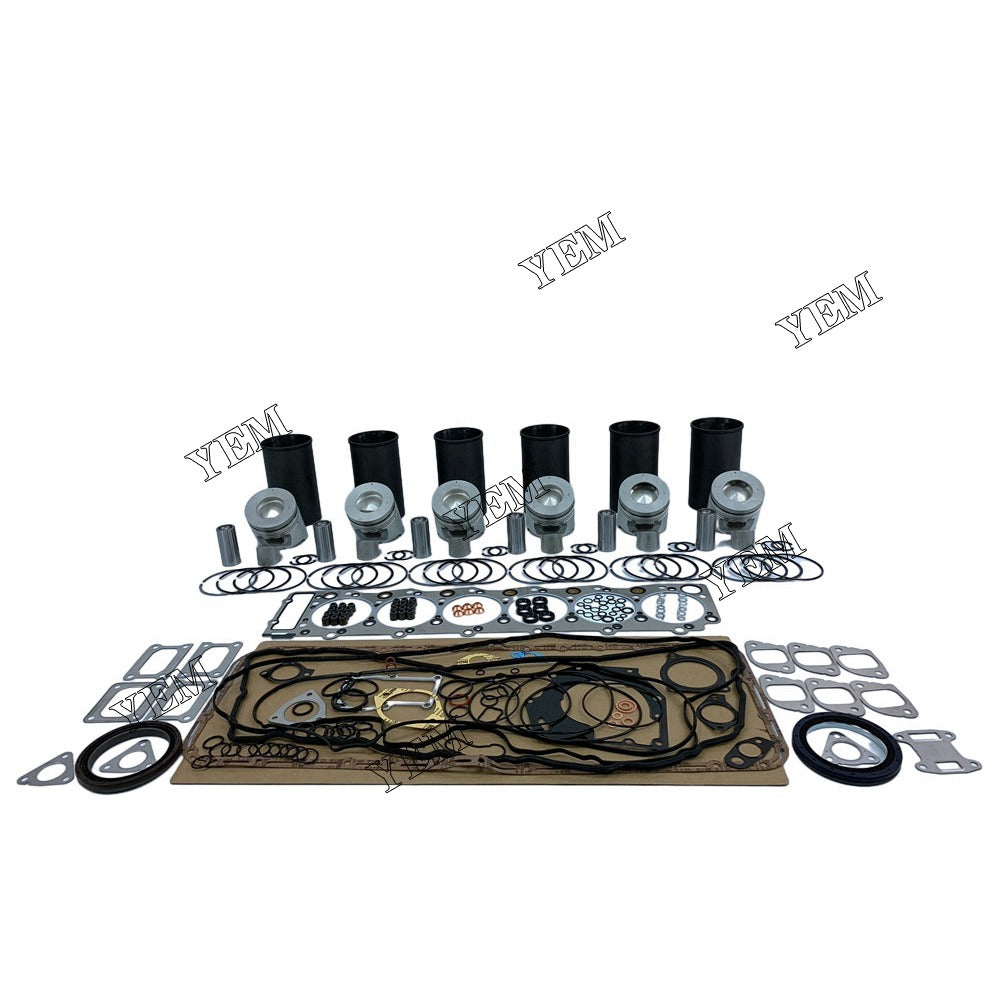 6HK1 CR Overhaul Kit With Gasket Set For isuzu 6 cylinder diesel engine parts For isuzu