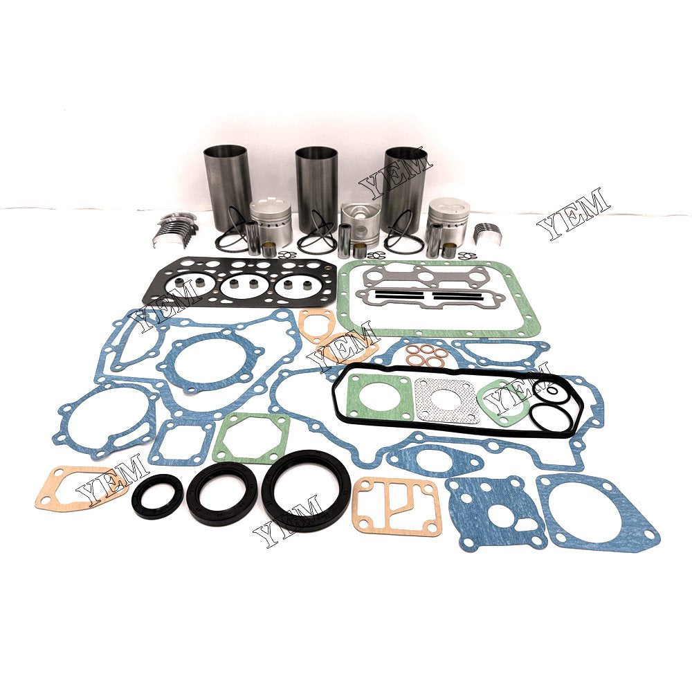 K3E IDI Overhaul Rebuild Kit With Gasket Set Bearing For Mitsubishi 3 cylinder diesel engine parts