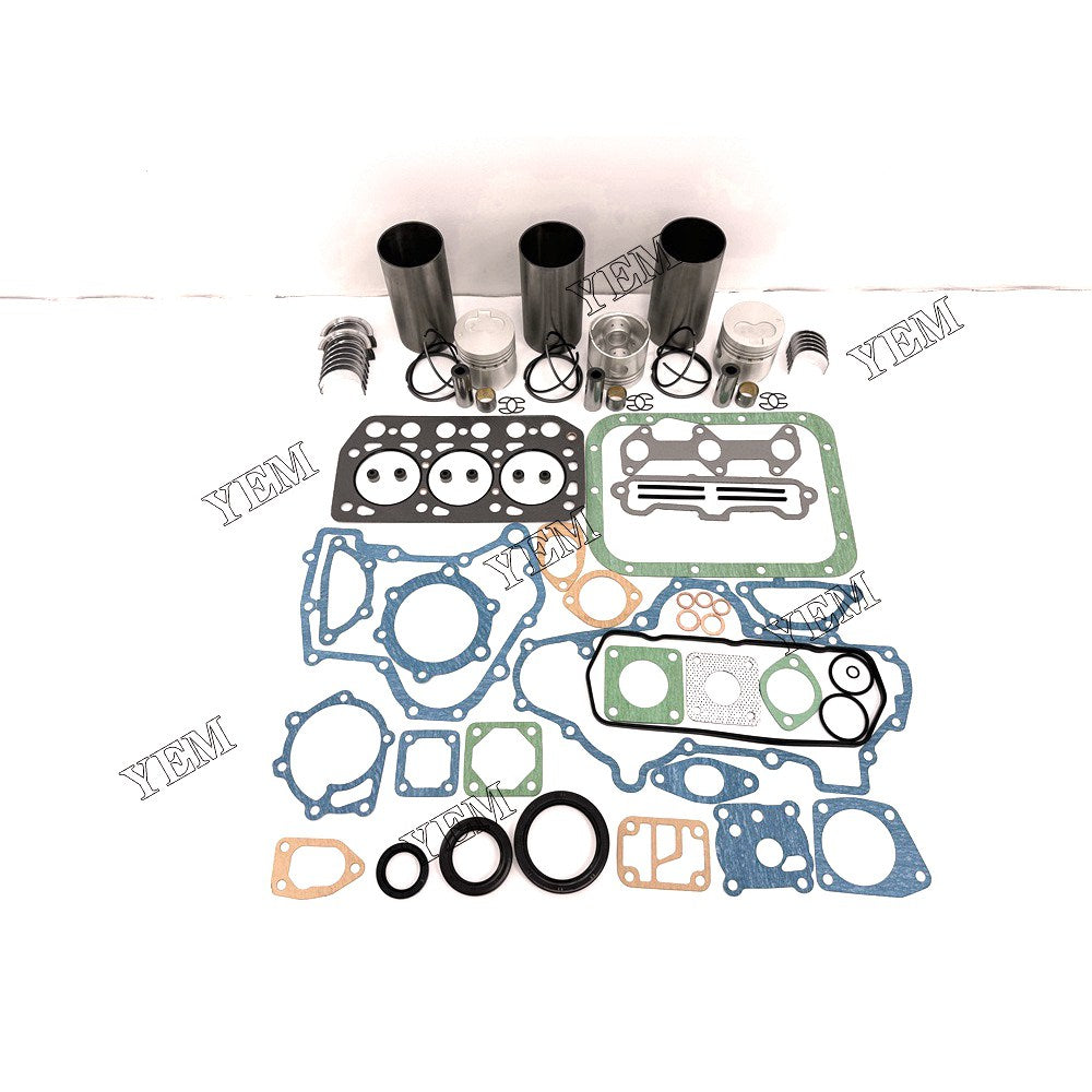 K3E IDI Overhaul Rebuild Kit With Gasket Set Bearing For Mitsubishi 3 cylinder diesel engine parts For Mitsubishi