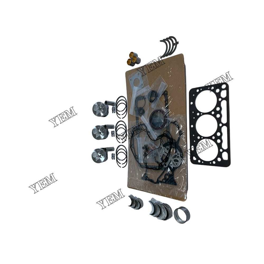 D902 Overhaul Rebuild Kit For Kubota 3 cylinder diesel engine parts For Kubota