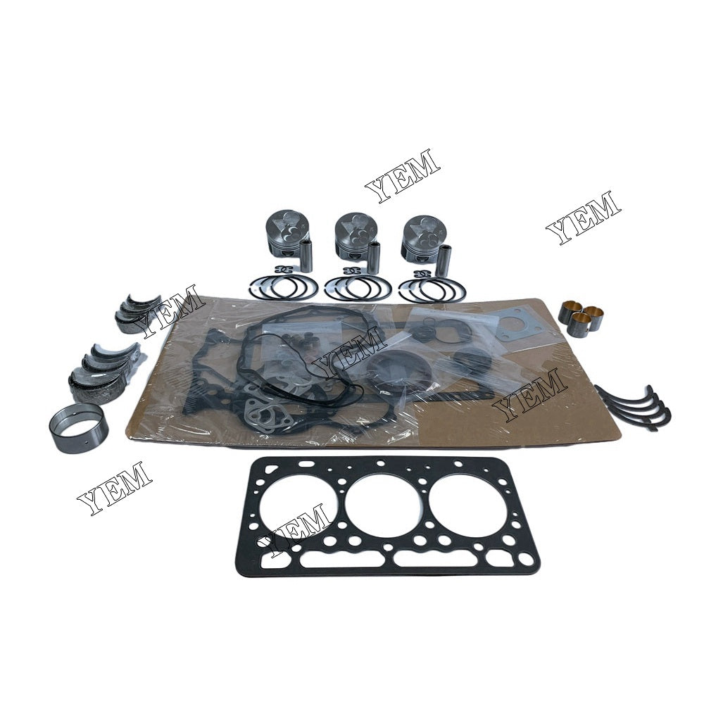 D902 Overhaul Rebuild Kit For Kubota 3 cylinder diesel engine parts For Kubota