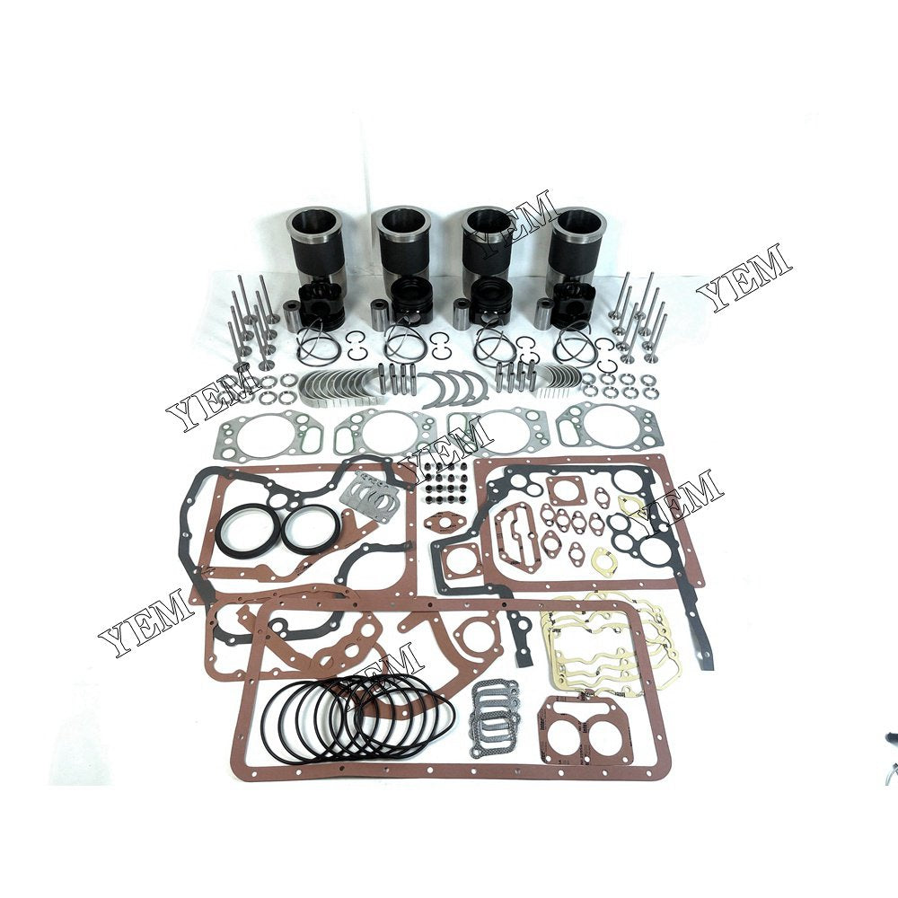 D934S Overhaul Rebuild Kit With Gasket Set Bearing-Valve Train For Liebherr 4 cylinder diesel engine parts For Liebherr