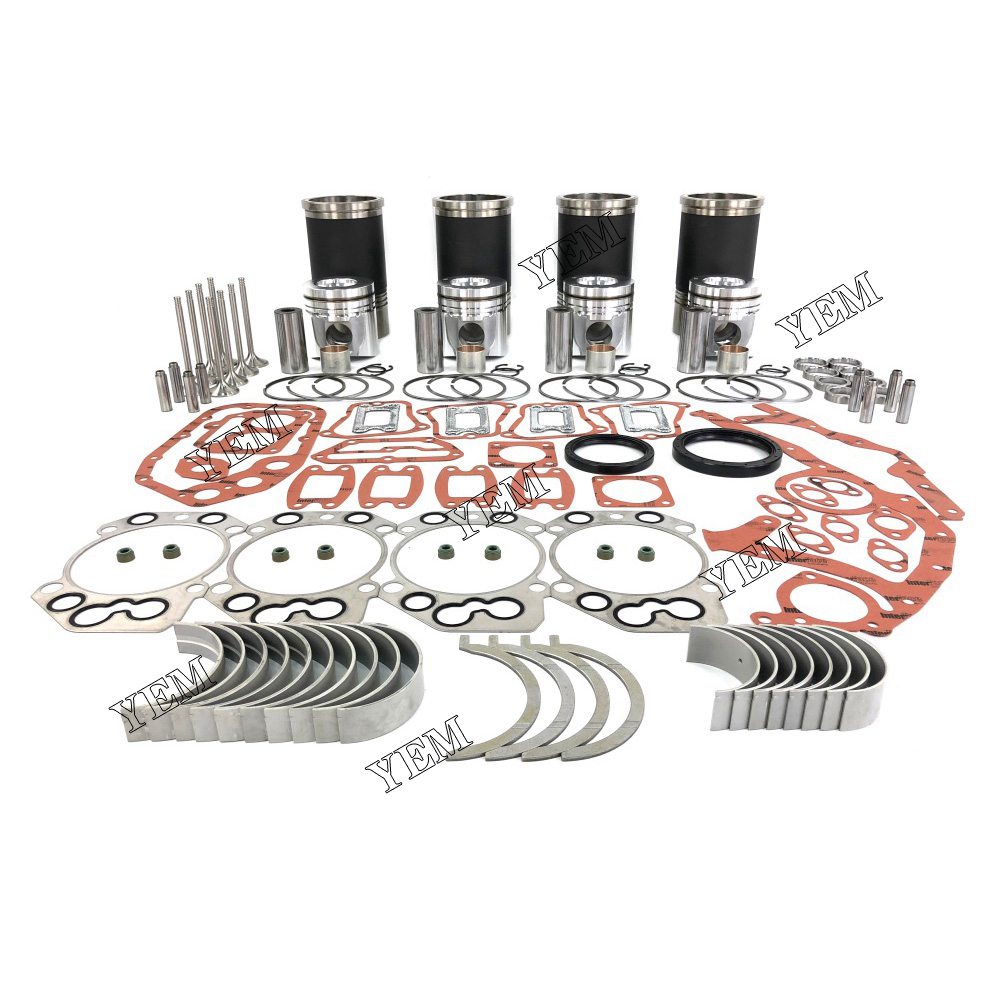 R924 Overhaul Rebuild Kit With Gasket Set Bearing-Valve Train For Liebherr 4 cylinder diesel engine parts For Liebherr