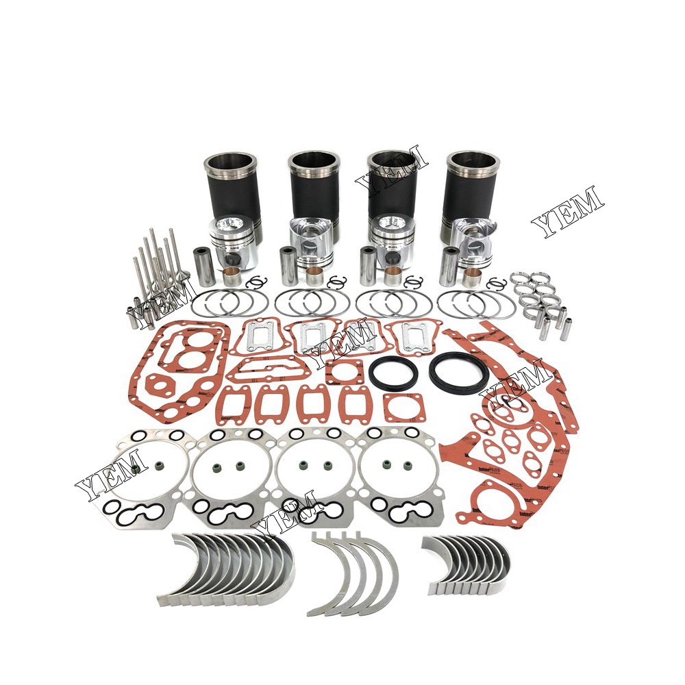 R924 Overhaul Rebuild Kit With Gasket Set Bearing-Valve Train For Liebherr 4 cylinder diesel engine parts For Liebherr