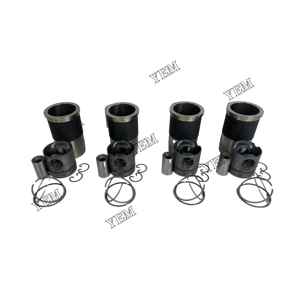 R916 Cylinder Liner Kit For Liebherr 4 cylinder diesel engine parts