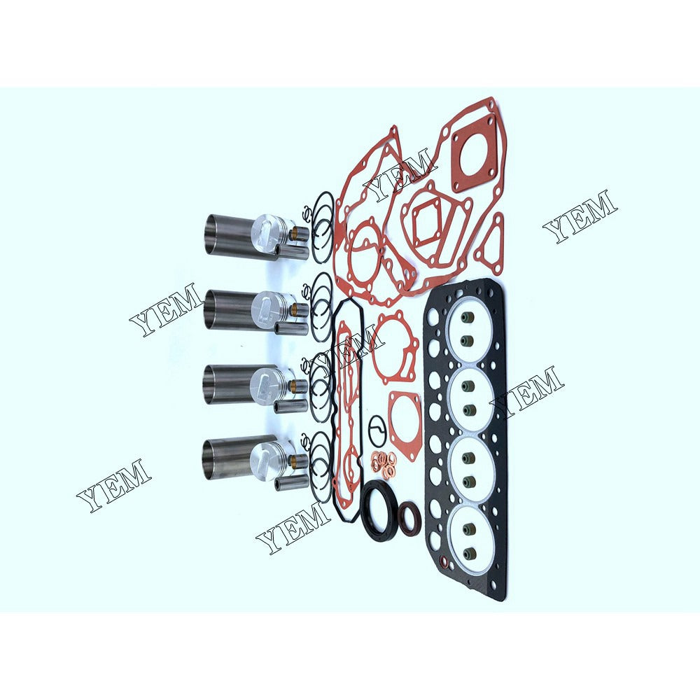 S4L Overhaul Kit With Gasket Set For Mitsubishi 4 cylinder diesel engine parts For Mitsubishi