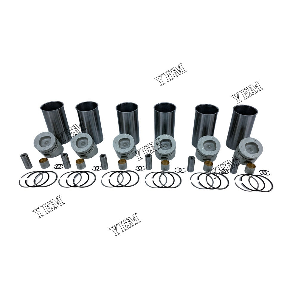 6BD1 Cylinder Liner Kit For isuzu 6 cylinder diesel engine parts