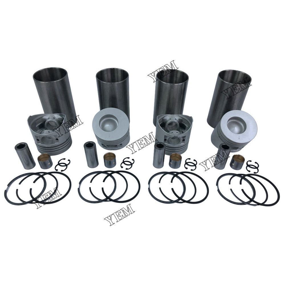 K4N Cylinder Liner Kit For Mitsubishi 4 cylinder diesel engine parts For Mitsubishi