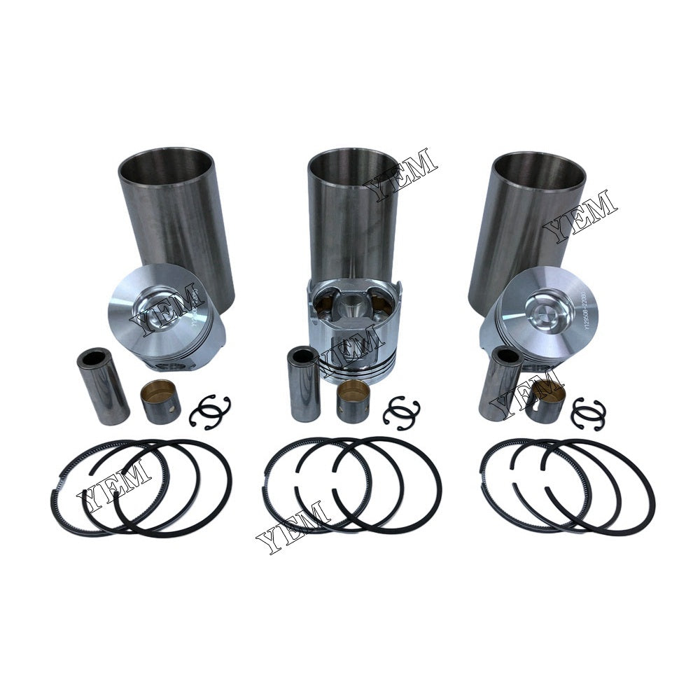 3TNV84 Cylinder Liner Kit For Yanmar 3 cylinder diesel engine parts