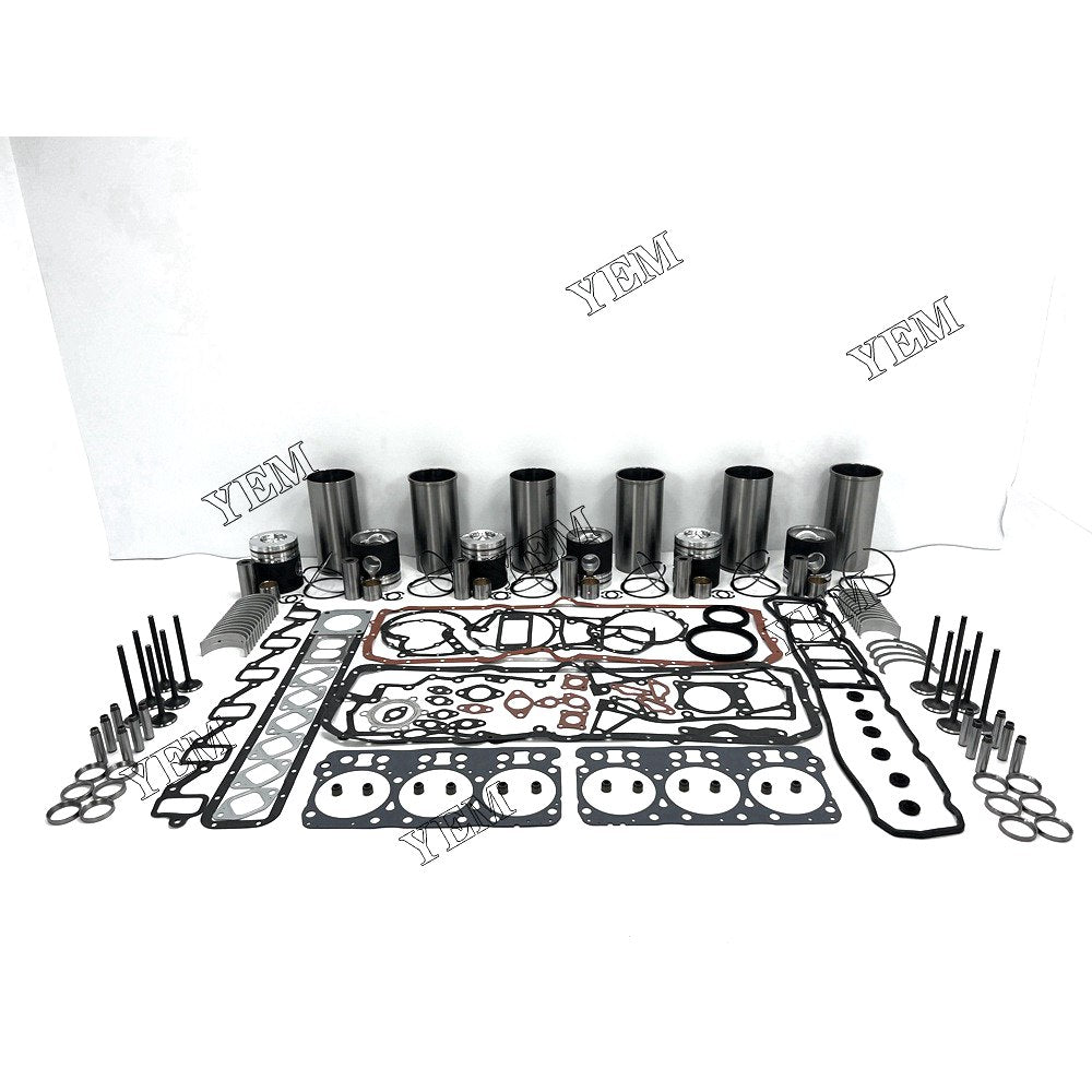 DE12T Overhaul Rebuild Kit With Gasket Set Bearing-Valve Train For Doosan Daewoo 6 cylinder diesel engine parts For Doosan Daewoo