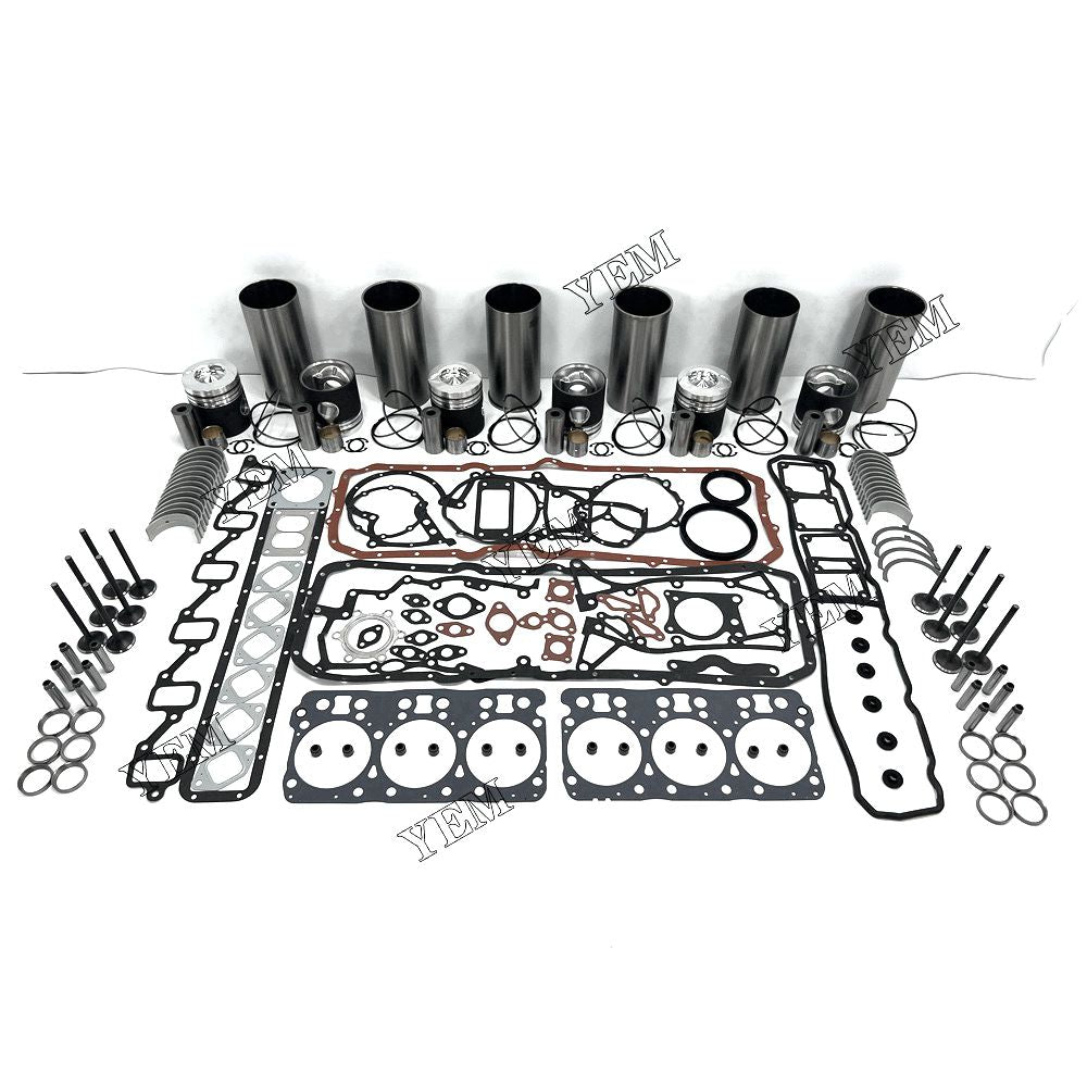 DE12T Overhaul Rebuild Kit With Gasket Set Bearing-Valve Train For Doosan Daewoo 6 cylinder diesel engine parts For Doosan Daewoo