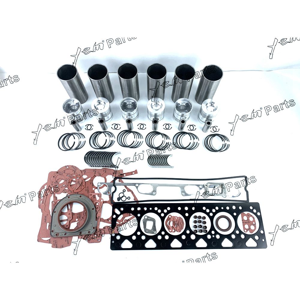 1006 Overhaul Rebuild Kit With Gasket Set Bearings For Perkins 6 cylinder diesel engine parts For Perkins