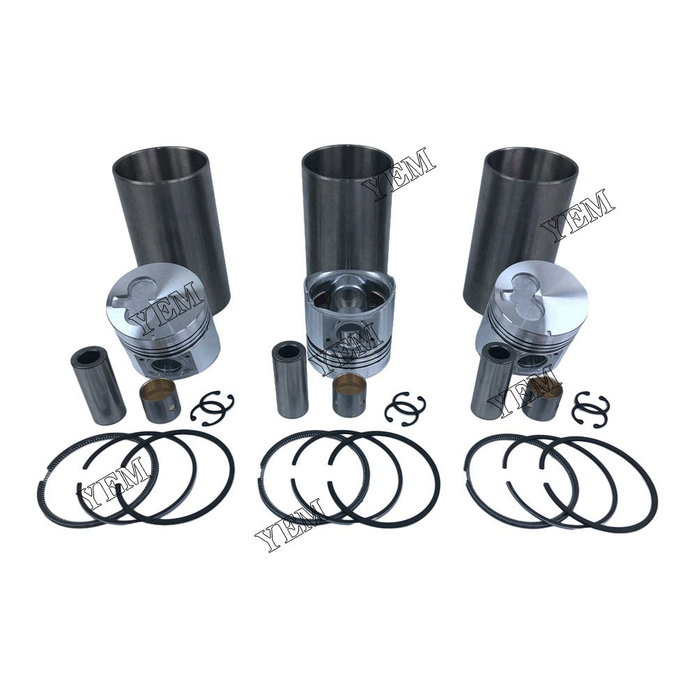 3KR1 Cylinder Liner Kit For isuzu 3 cylinder diesel engine parts