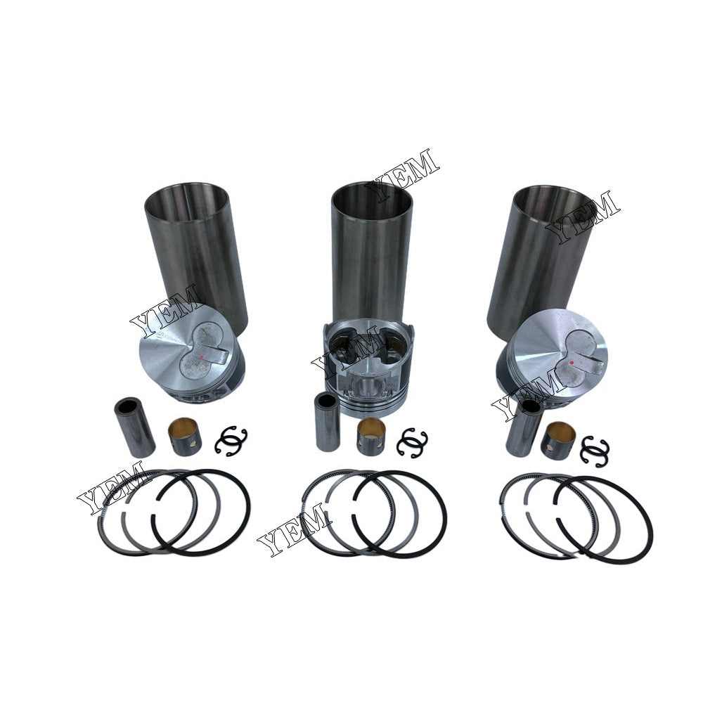 3TNV76 Cylinder Liner Kit For Yanmar 3 cylinder diesel engine parts For Yanmar